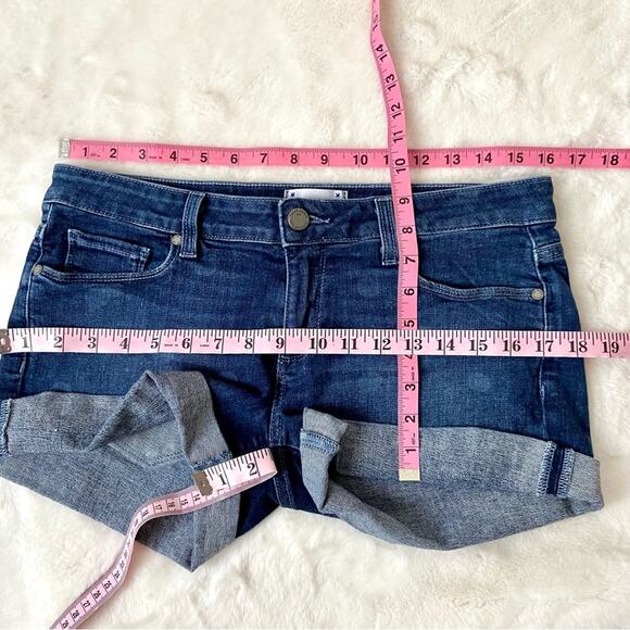 Paige Polka Dot Jean Shorts Size 27 - Picture 3 of 4